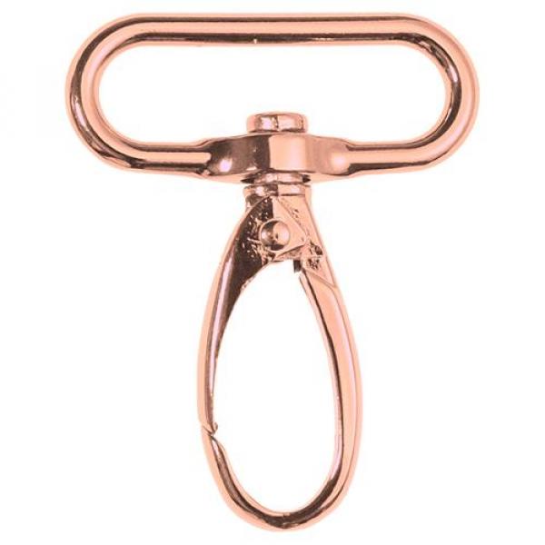 Metall-Karabiner 4cm Breite Rosegold